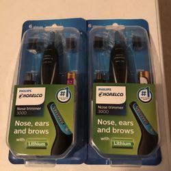 Nose Trimmers With Litium