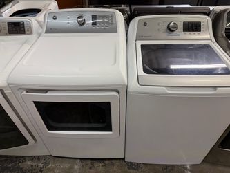 GE Top Load Washer and Dryer Set