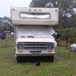 1978 original Red dale RV Camper 
