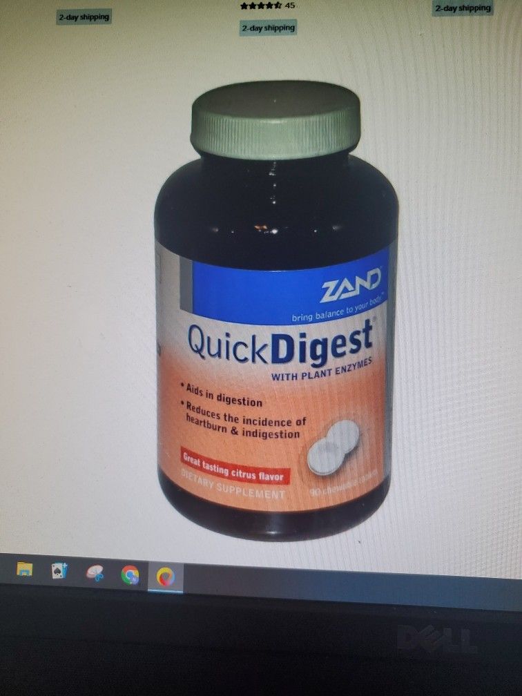 Zand Quick Digest W/Plant Enzymes, NEW