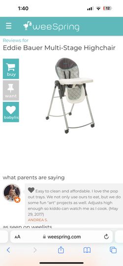 High chair