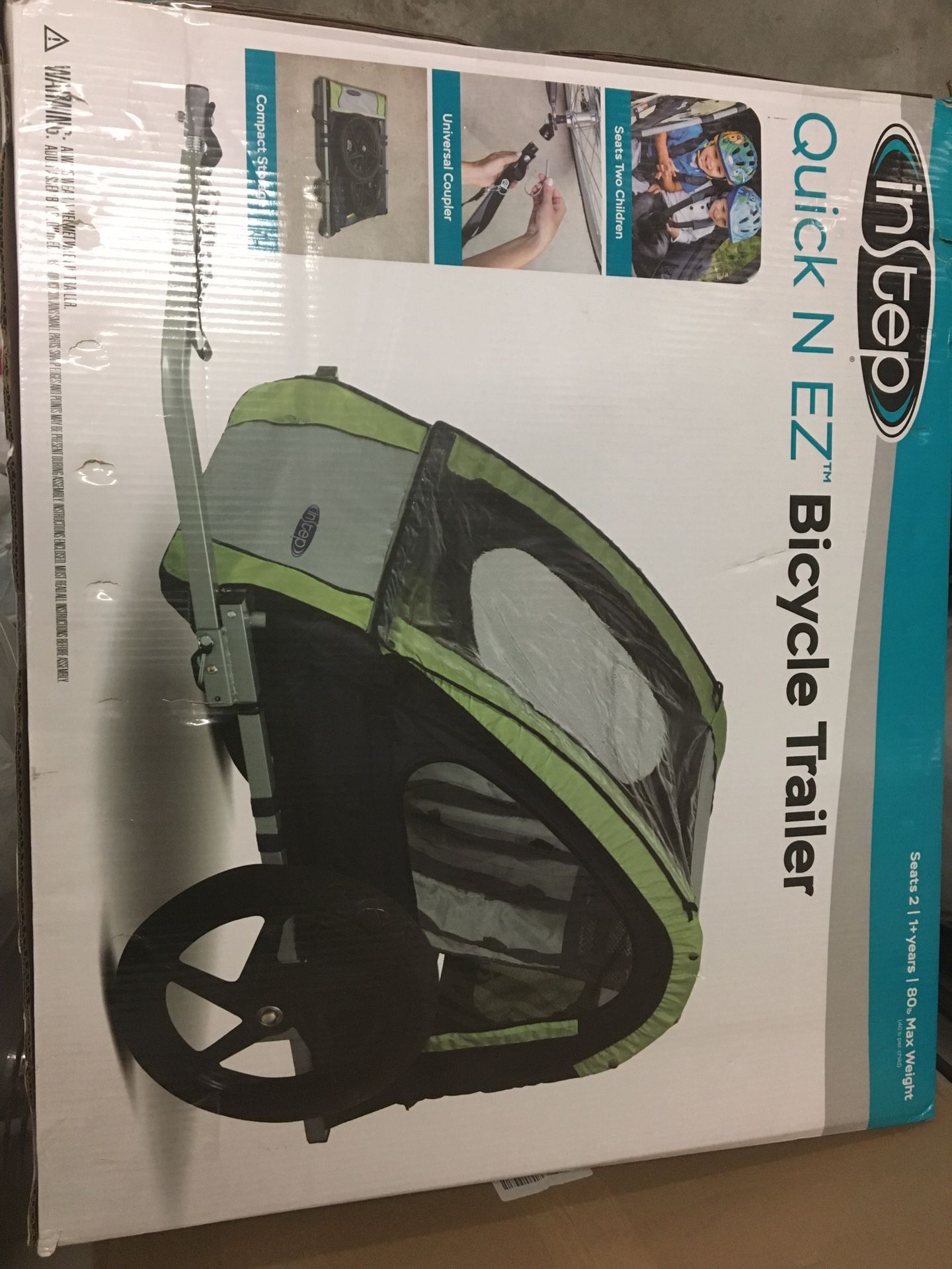 Instep Quick N EZ Bicycle Trailer