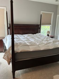 Bedroom set - mahogany - king size