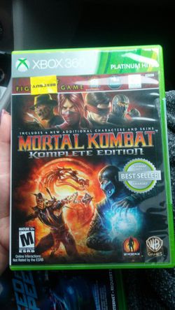 Mortal Kombat Xbox 360 Used