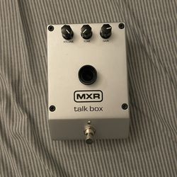 MXR Talk Box Guitar Pedal