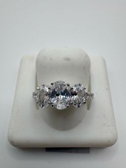 Moissanite ring