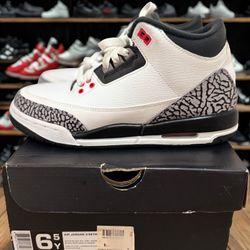 Air Jordan 3 Retro Infrared Size 6.5y