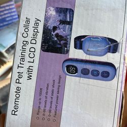 Shock collar for dogs