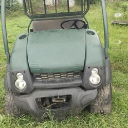 Green Kawasaki Mule Need Some Work