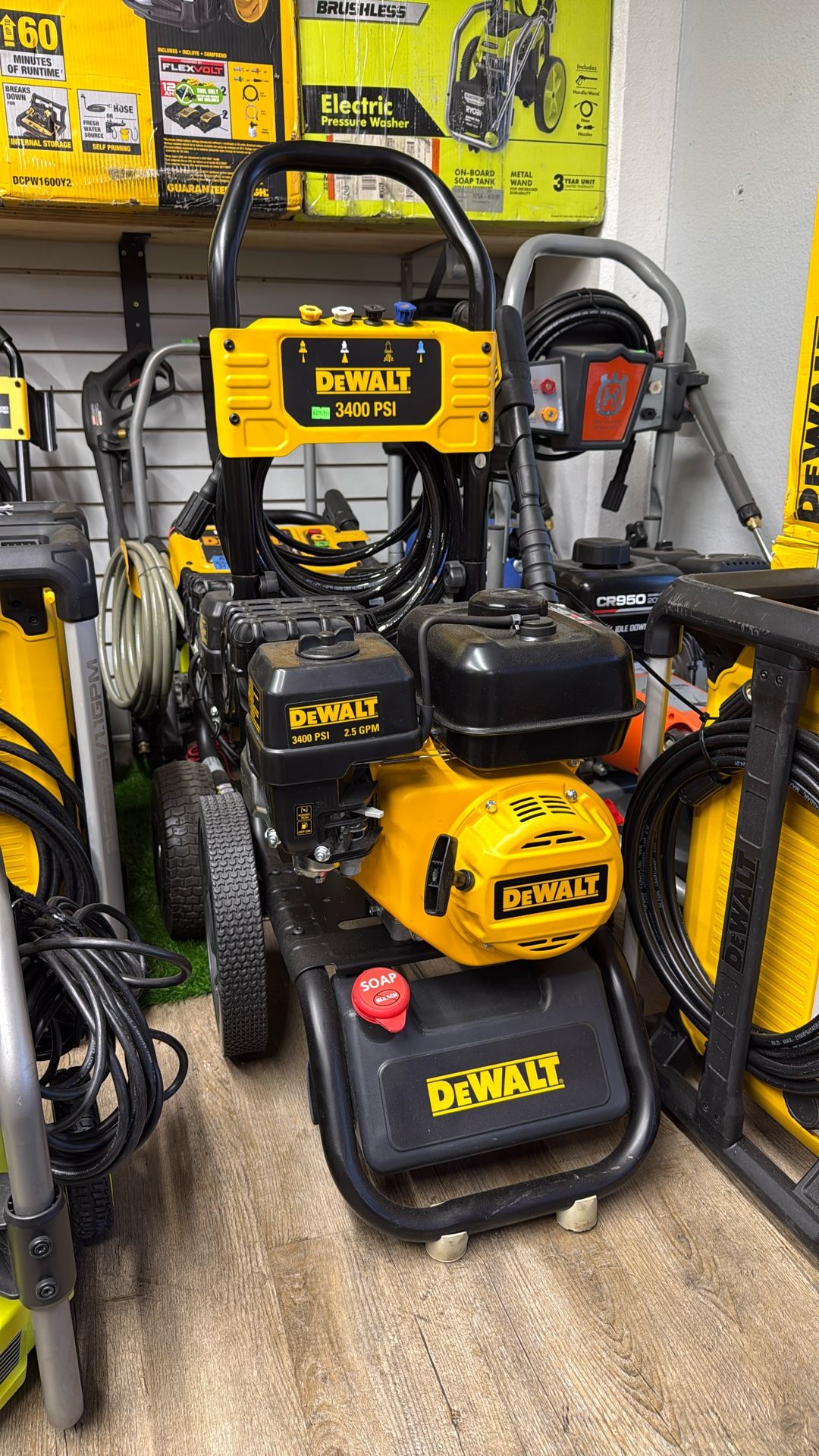 Dewalt 3400psi Gas Pressure Washer