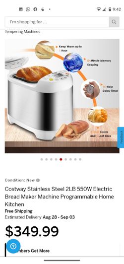 Bread maker machine brand new