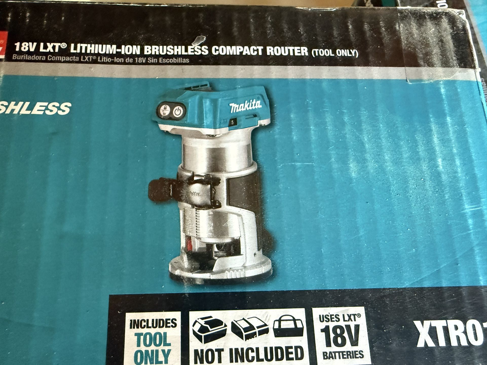 Makita 18v Cordless Brushless Router (tool Only)
