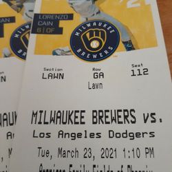 Brewers VS Dodgers