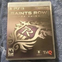Saints Row the third PS3 game