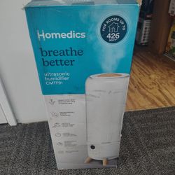 Homedics Total Comfort Deluxe Ultrasonic Humidifier - 1.47 GAL White UHE-CMTF91A