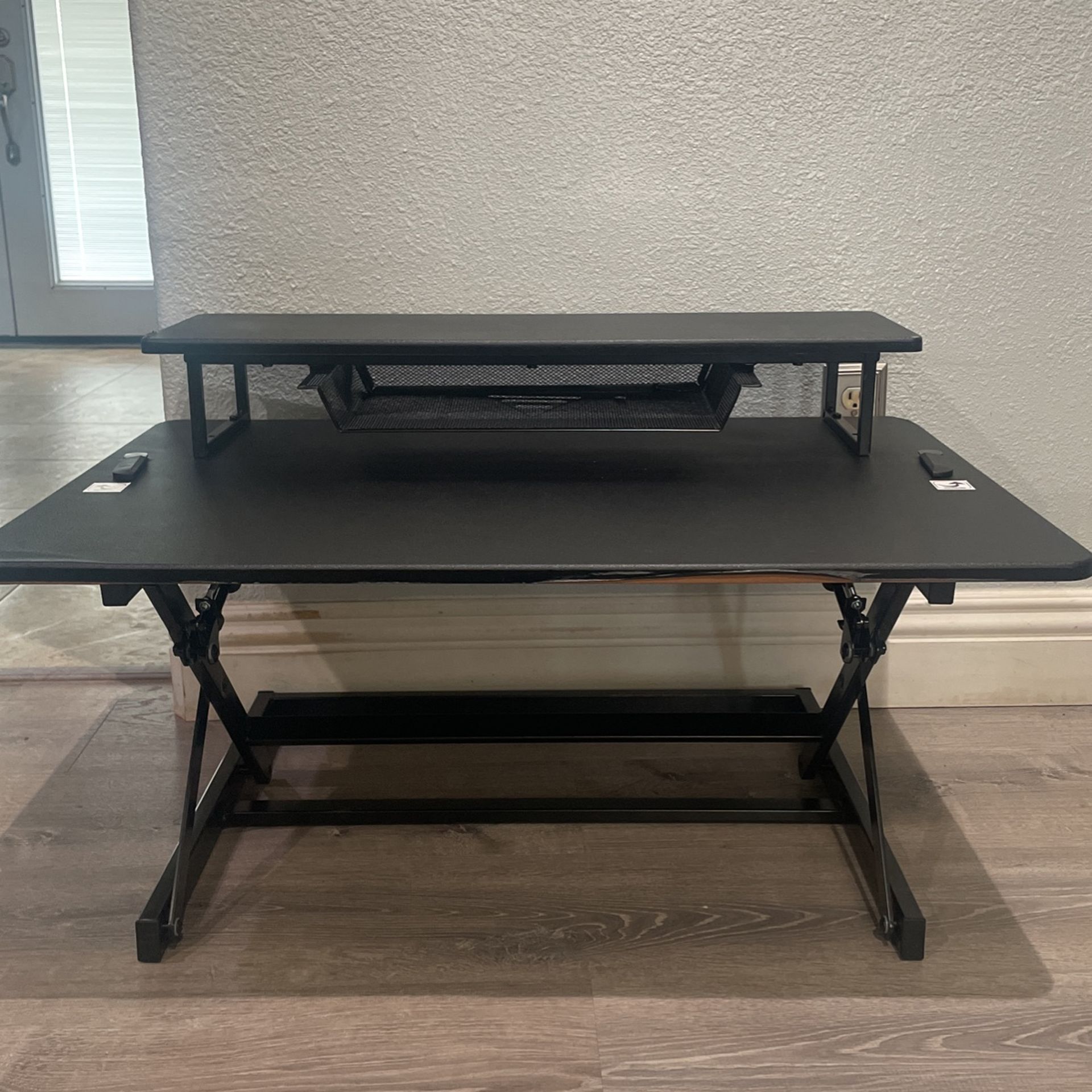 Over Desk Height Adjustable Desk for Sale in Hesperia, CA OfferUp