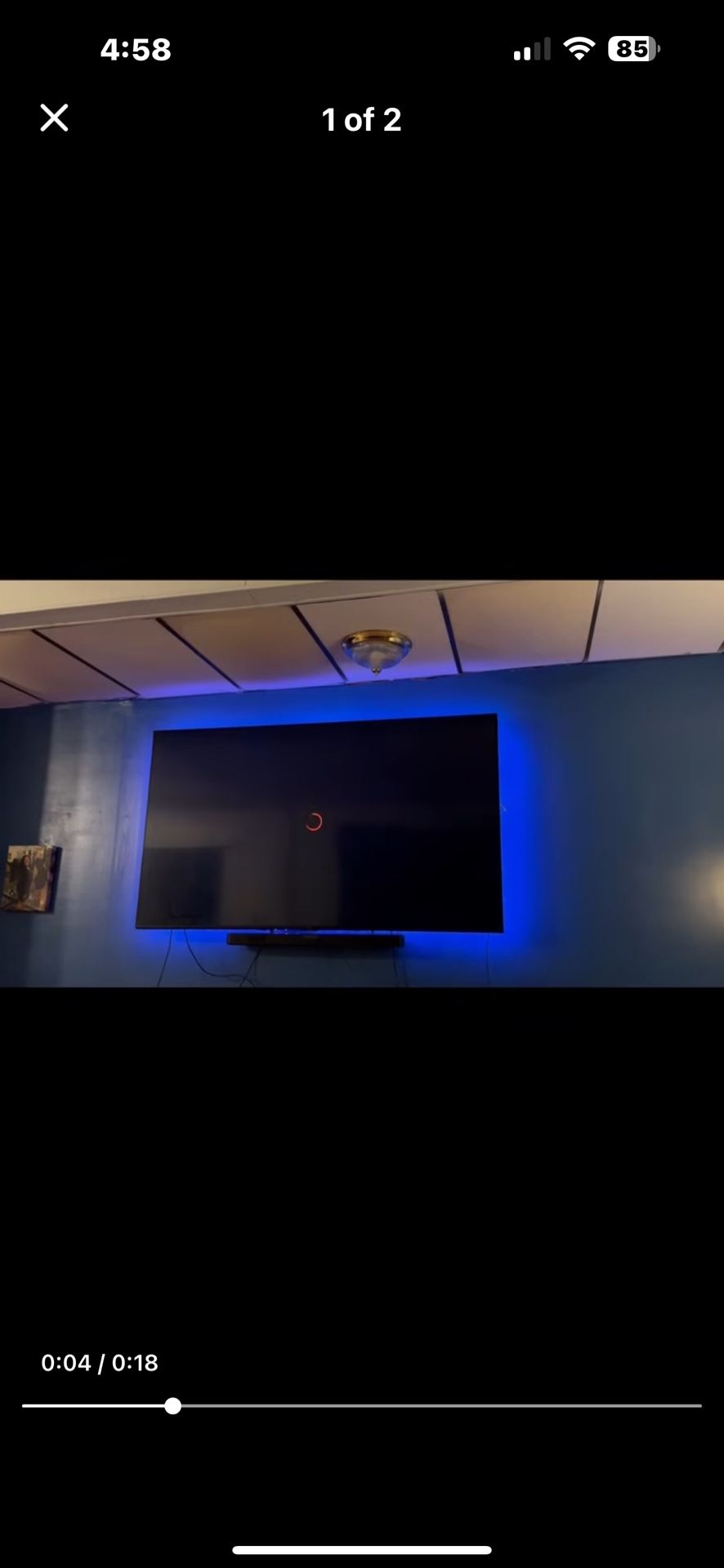 Lg 82inch Tv