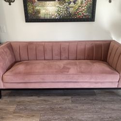 Selling For A Friend Pinkish Sofa In Good Condition 
