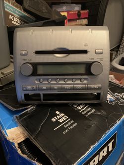 2006 Toyota Tacoma Stock Stereo