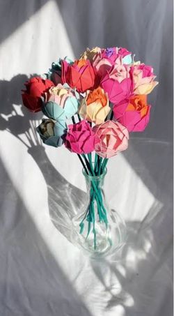 handmade origami flowers handmade origami flowers