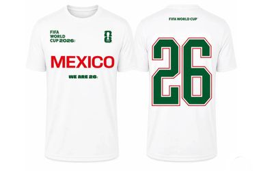 Playera de Mexico Fútbol Mundial 2026