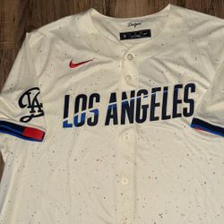 New Men’s Size Medium & XL Nike LA Dodgers City Connect Jersey