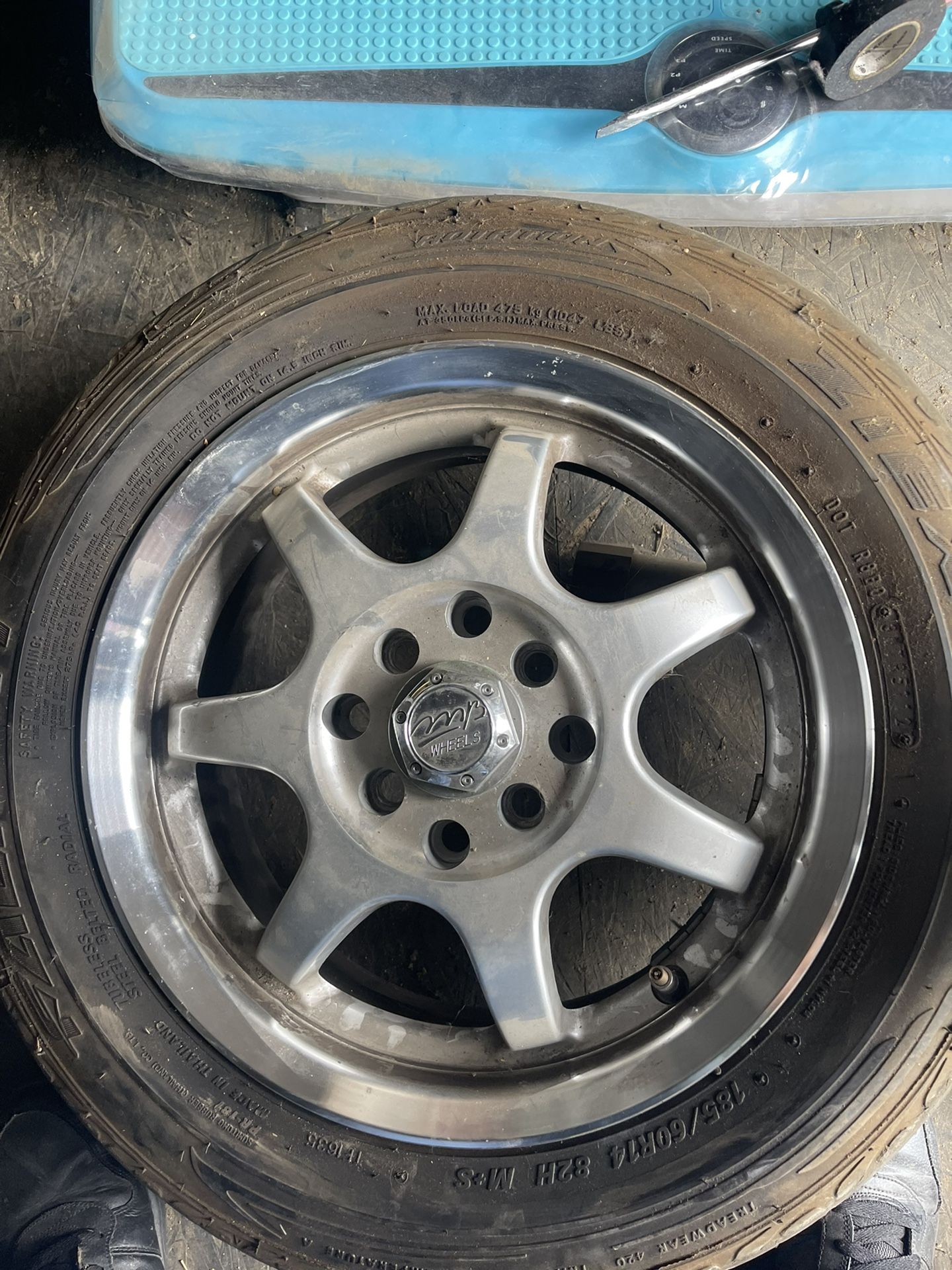 Set Of Rims And Tires 