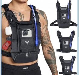 Hydration Running Vest w/ Water Bladder & Phone Holder