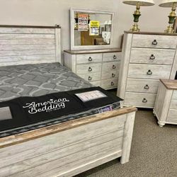 Bedroom Set In Stock For Immediate Delivery 
