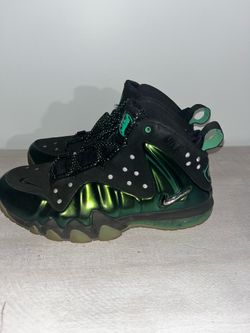 Size 9 - Nike Barkley Posite Max Gamma Black & Green Mens