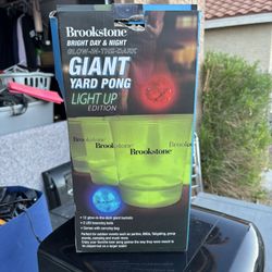 Backyard Light Up Cup Pong 