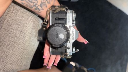 Vintage Canon 35mm Film Camera with Lens