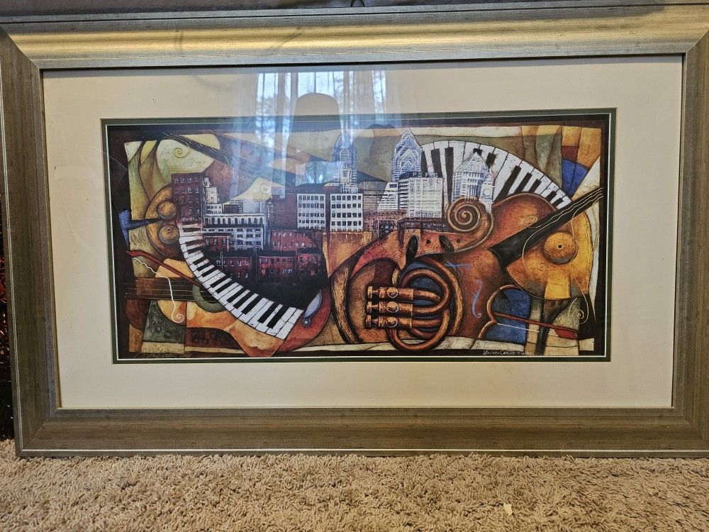 Sydney Carter Artwork Excellent Condition