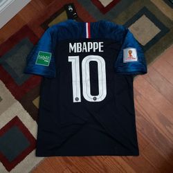 FFehdjdhdhdjdjdiSoccer Jersey World Cup 2018 Mbappe #10 Medium