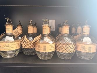 Blanton's Single Barrel Bourbon Whiskey Empty Bottles
