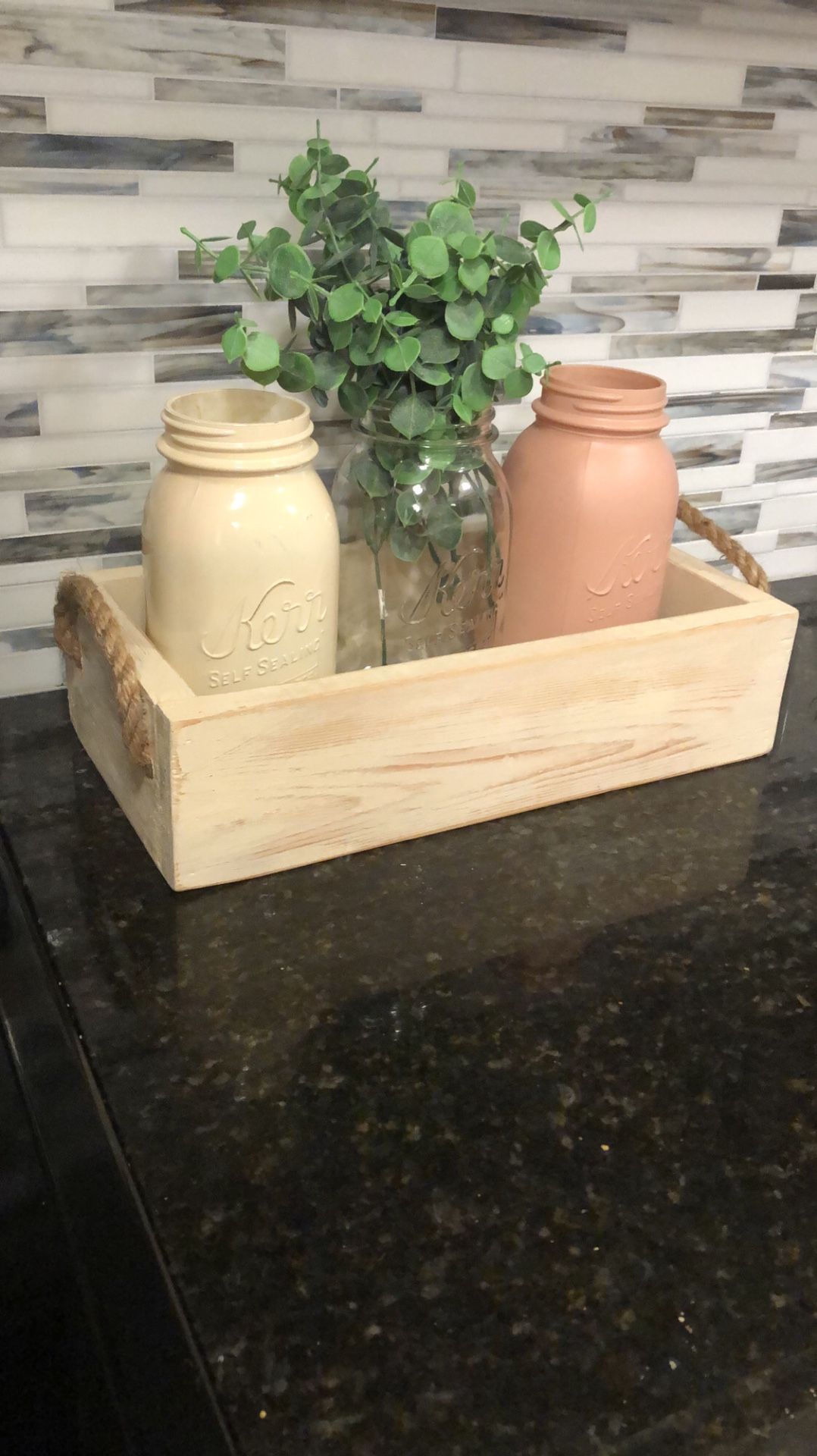 Farmhouse style decor box