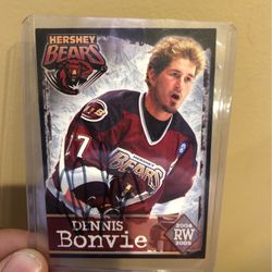 Hershey Bears Dennis Bonvie Card