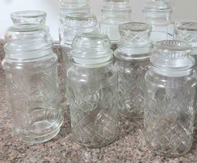 Vintage Glass Jars