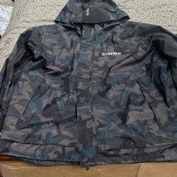 Simms 2xl Rain Jacket