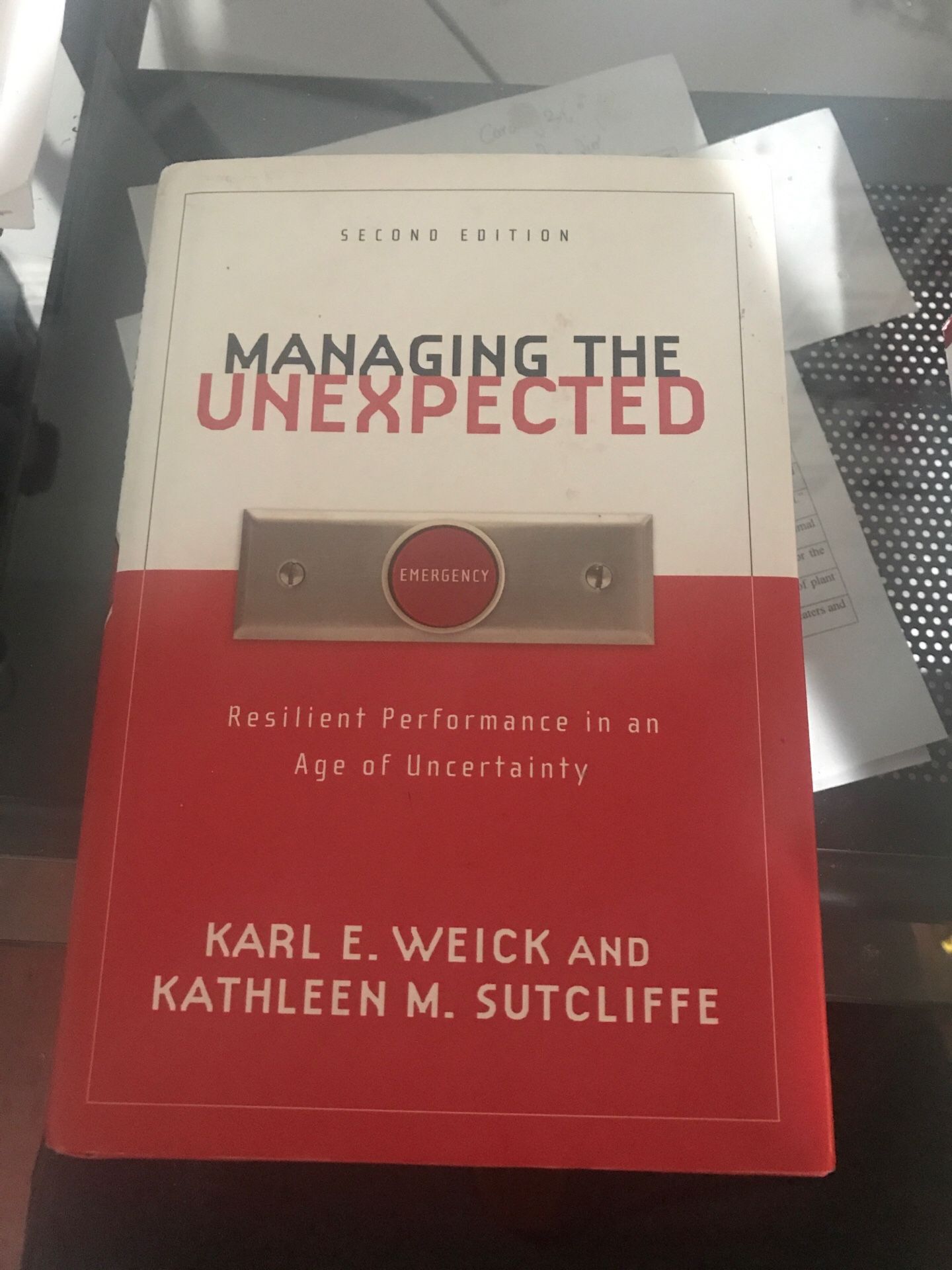 Managing the unexpected- second edition