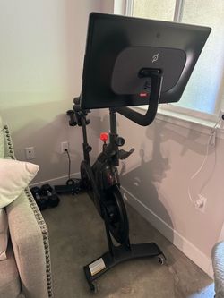 Peloton Bike+ EXCELLENT CONDITION - Barely Used + Weights