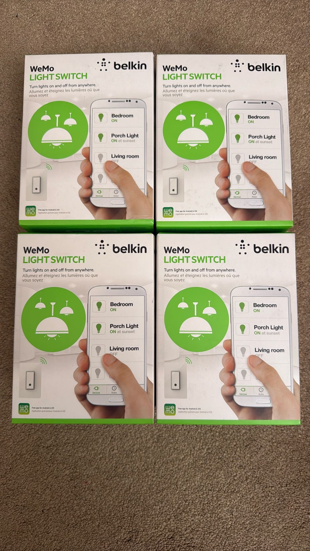 Wireless Belkin Wemo Light switch - Turn Your Lights On From anywhere