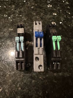 Zinsco breakers for $35 each!