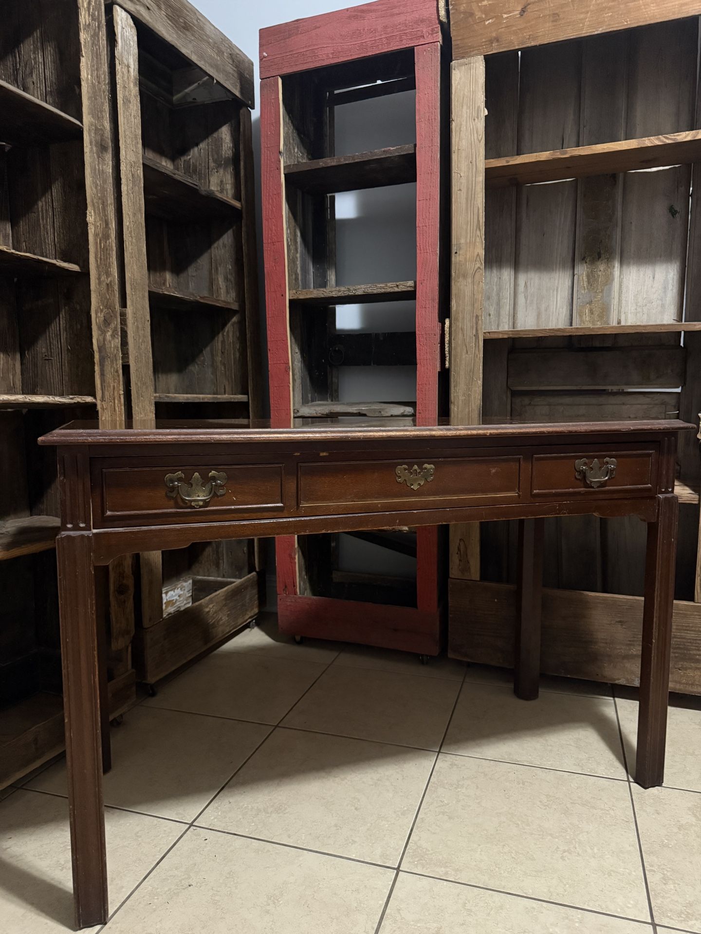 Hard Wood antique desk