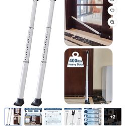 Heavy Duty 2 Pack Door Security Stoppers- Door Jammers
