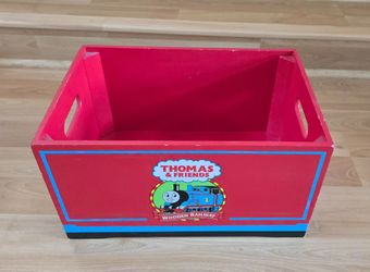 Thomas and Friends Wooden Storage Container Box