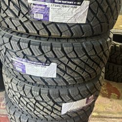 4x 285x70-17 AT $600