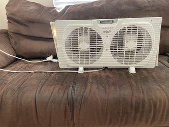 Comfort Zone Twin Window Fan