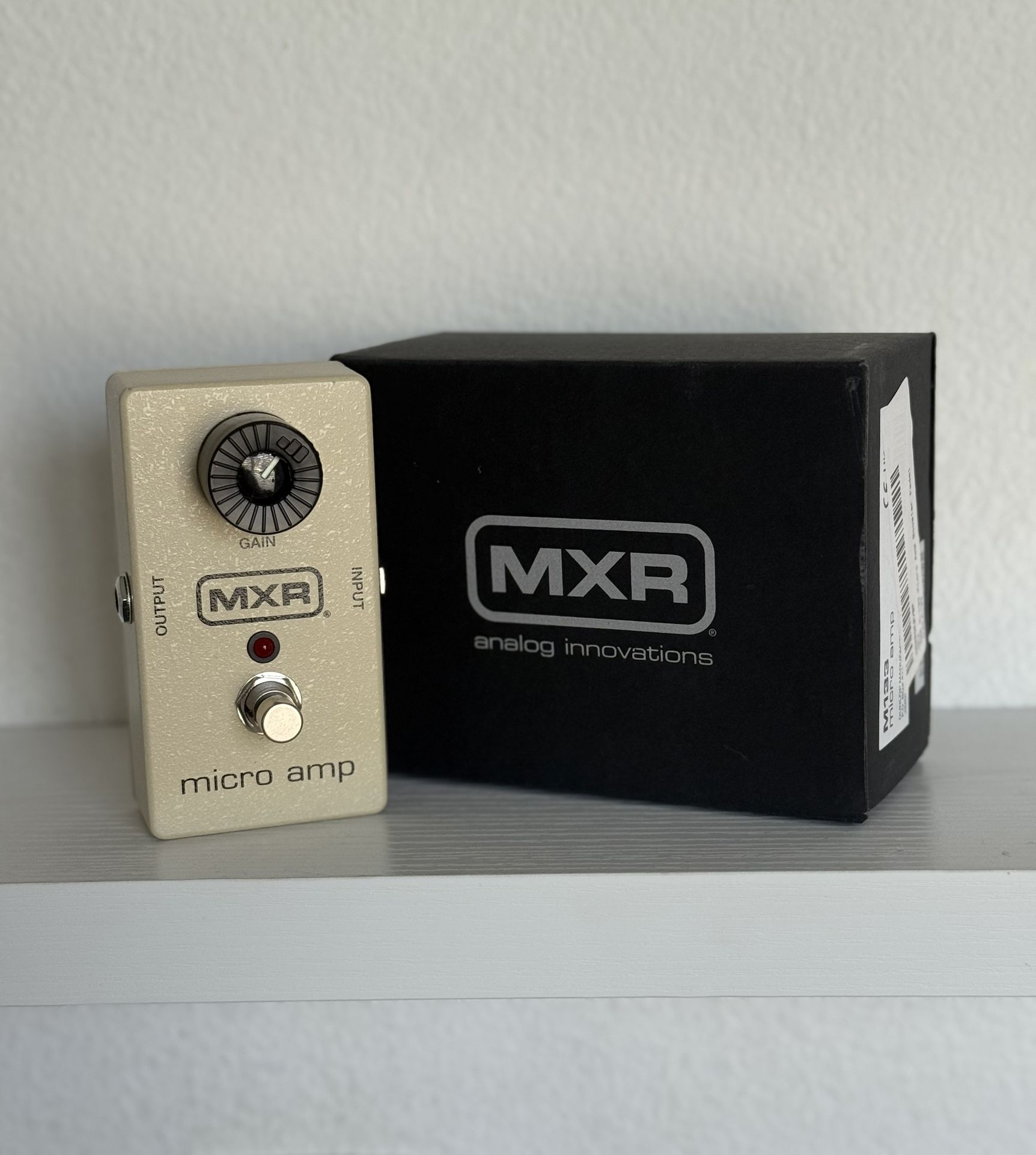 MXR Micro Amp Guitar Pedal