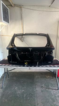 Tesla Model X 2016 2017 2018 2019 2020 liftgate trunk lid shell OEM